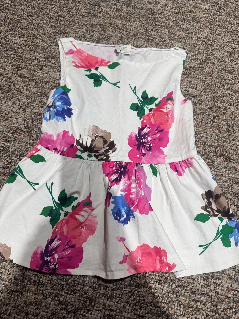Kate Spade Peplum top